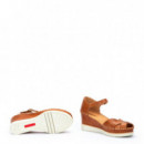 PIKOLINOS Cuña Aguadulce con Cierre Adherente Marrón W3Z-1840-250