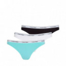 Pack de 3 Braguitas Clásicas de Tiro bajo  CALVIN KLEIN