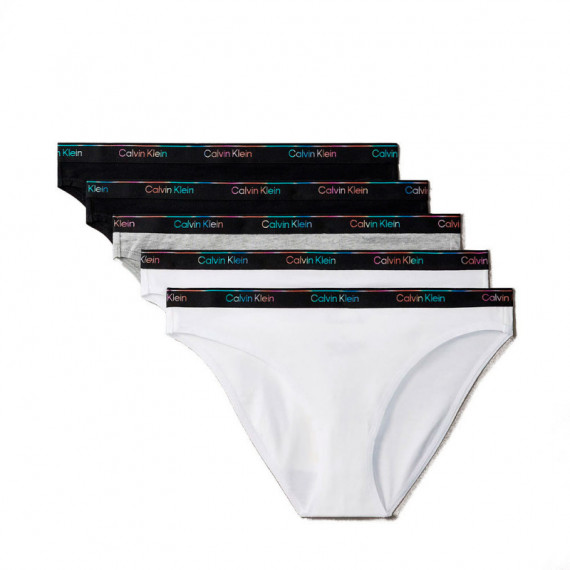 Pack de 5 Braguitas Clásicas - Icon Logo  CALVIN KLEIN
