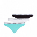 Pack de 3 Tangas - Icon Logo  CALVIN KLEIN