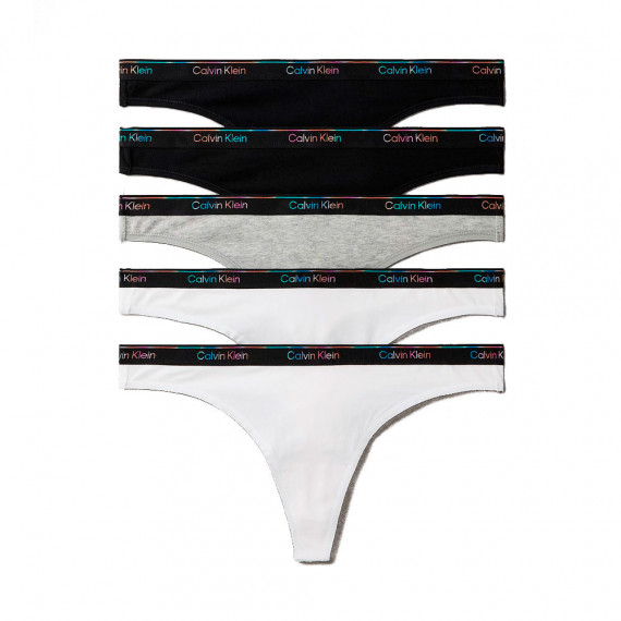 Pack de 5 Tangas - Icon Logo  CALVIN KLEIN