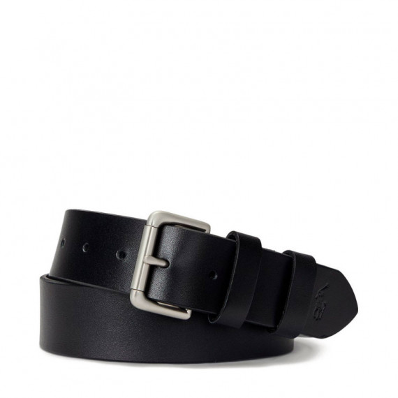 Cinturón de Cuero con Hebilla Enrollable  RALPH LAUREN