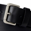 Cinturón de Cuero con Hebilla Enrollable  RALPH LAUREN