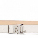 Cinturón Reversible de Piel con Logotipo  RALPH LAUREN