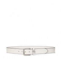 Cinturón de Piel con Hebilla de Logotipo  RALPH LAUREN