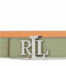 Cinturón Reversible de Piel con Logotipo  RALPH LAUREN