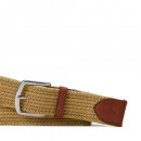 Cinturón Trenzado con Ribete de Cuero  RALPH LAUREN