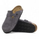 Calzado Zuecos BIRKENSTOCK Boston ante Velvet Grey