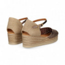 Abierto Lados Calada Metal.bronce  UNISA