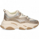 Deportivo Cristal Plata+oro+crema  STEVE MADDEN