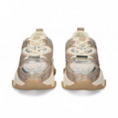 Deportivo Cristal Plata+oro+crema  STEVE MADDEN