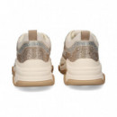 Deportivo Cristal Plata+oro+crema  STEVE MADDEN