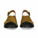 Sandalia Cruzada ante Verde  CAMPER