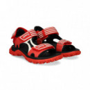 Surfera 3 Velcros Rojo  CAMPER