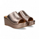 Pala Plataforma Metalizada Bronce  UNISA