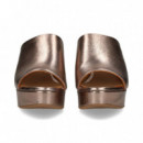 Pala Plataforma Metalizada Bronce  UNISA