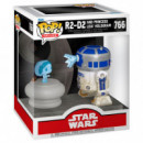 FUNKO Pop R2D2 con Holograma de la Princesa Leia Star Wars 766