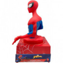 Lámpara 3D Spider-man con Despertador Marvel  KIDS LOGIC