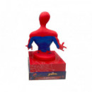 Lámpara 3D Spider-man con Despertador Marvel  KIDS LOGIC