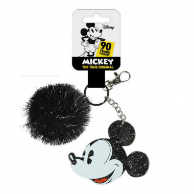Llavero Ac&iacute;lico Pompom Mickey  DISNEY