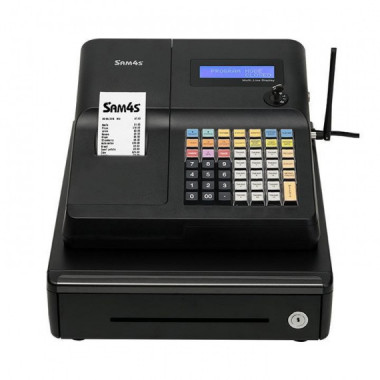 SAM4S ER-260EJ Caja Registradora Profesional con Impresora T&eacute;rmica y Caj&oacute;n de Dinero 5 Billetes / 5 Monedas