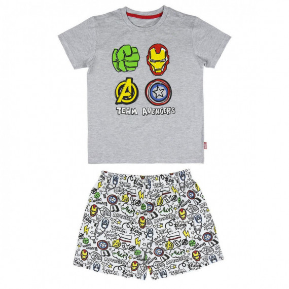 Pijama Corto Single Jersey Avengers  DISNEY