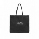 Bolsos Bolso Tote Bag COLORFUL STANDARD Faded Black