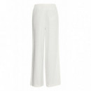Pantalones Mujer Pantalones ICHI Linno Cloud Dancer