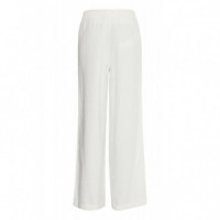 Pantalones mujer Pantalones ICHI Linno Cloud Dancer