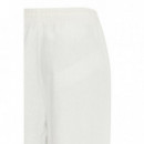 Pantalones Mujer Pantalones ICHI Linno Cloud Dancer