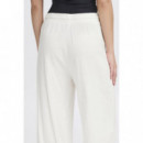 Pantalones Mujer Pantalones ICHI Linno Cloud Dancer