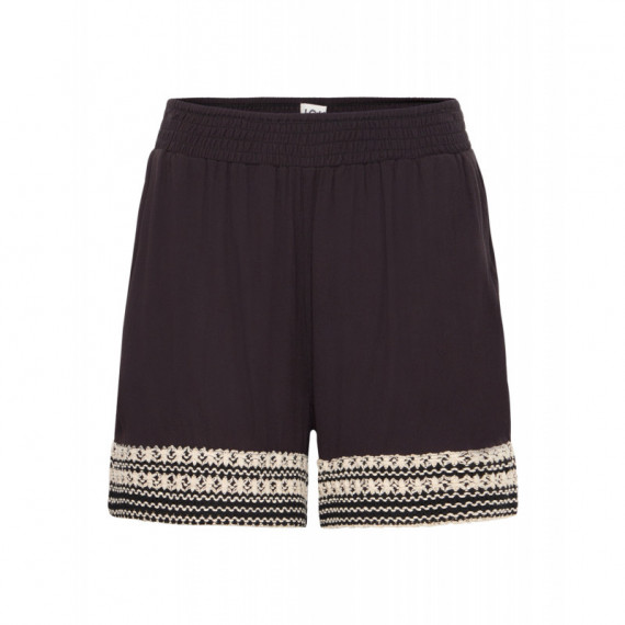 Pantalones Mujer Shorts ICHI Ragni Black