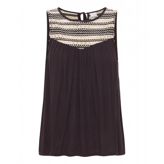 Camisas y Tops Top ICHI Ragni Black