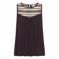 Camisas y tops Top ICHI Ragni Black