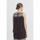 Camisas y Tops Top ICHI Ragni Black