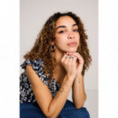 Camisas y Tops Top ICHI Aya Total Eclipse Ikat