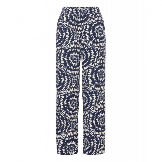 Pantalones Mujer Pantalones ICHI Aya Total Eclipse Ikat
