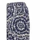Pantalones Mujer Pantalones ICHI Aya Total Eclipse Ikat