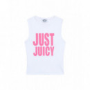 camisetas mujer Camiseta JUST JUICY The Icons Tank Blanca