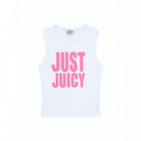 camisetas mujer Camiseta JUST JUICY The Icons Tank Blanca