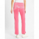 JUST JUICY Pantalones Mujer Pantalón Just Juciy de Chándal Tina Hot Pink