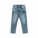 Vaqueros Hombre Pantalón GIANNI LUPO Vaquero Grant Carrot Fit con Rotos