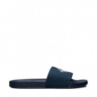 Chanclas de Lona con Logo  CALVIN KLEIN