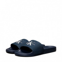 Chanclas de Lona con Logo  CALVIN KLEIN