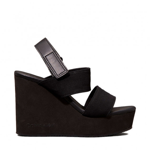 Sandalias de Cuña de Lona con Plataforma  CALVIN KLEIN