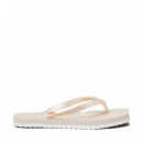 Chanclas Metálicas con Puntera Cuadrada  CALVIN KLEIN