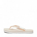 Chanclas Metálicas con Puntera Cuadrada  CALVIN KLEIN