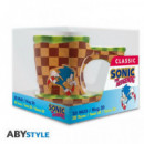 Taza Sonic Corriendo 3D  ABY STILE