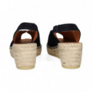 ABIERTO PUNTA Y TALON ANTE AZUL