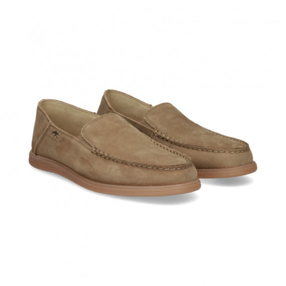 Mocasin ante Beige  FLUCHOS